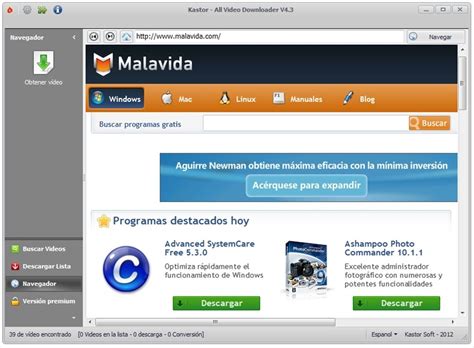 video downloader gratis windows 10.